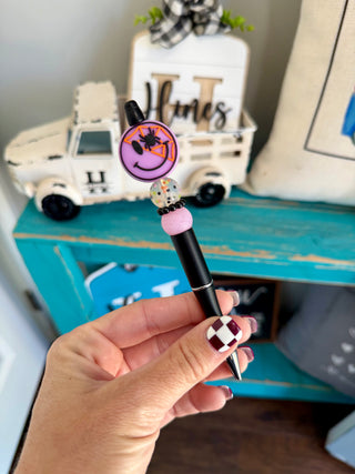 Halloween Smile Spiderweb Ink Pens