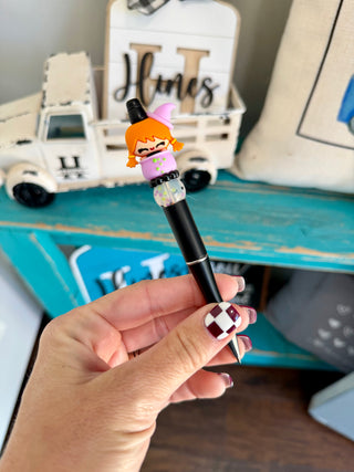 Cartoon Witch Ink Pens