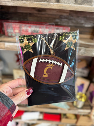 Football Cincinnati Logo Ornament