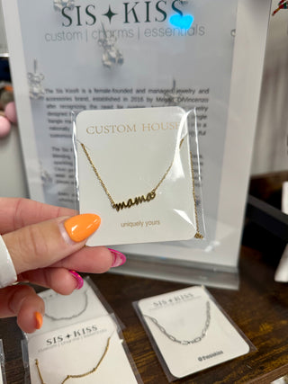 Custom Mama Name Necklace - Resort Collection