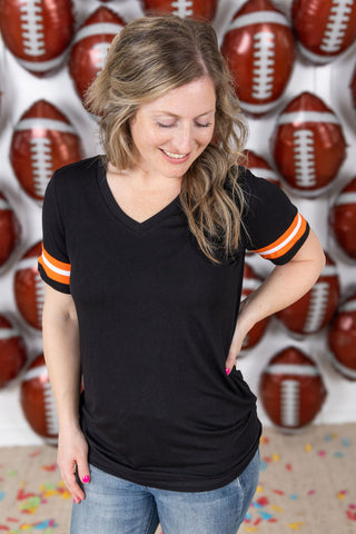 GameDay Tessa Short Sleeve Top - Cincinnati