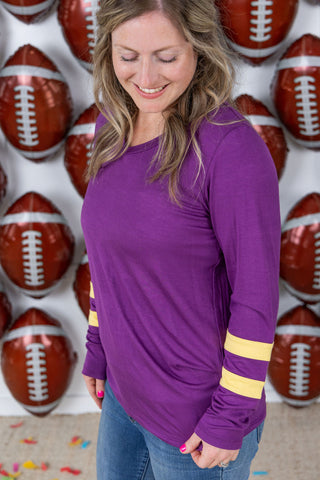 GameDay Larissa Long Sleeve Top - Minnesota