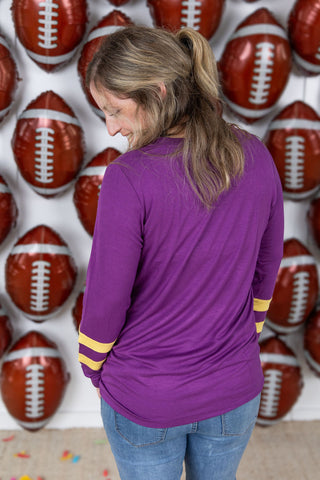 GameDay Larissa Long Sleeve Top - Minnesota