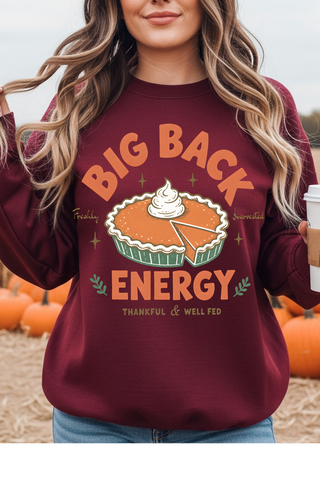 Big Back Energy Graphic Tee