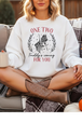 White Gildan Sweatshirt