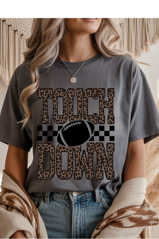 Leopard Touch Down Graphic Tee