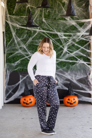 Lounge Pants - Midnight Bats FINAL SALE