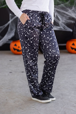 Lounge Pants - Midnight Bats FINAL SALE