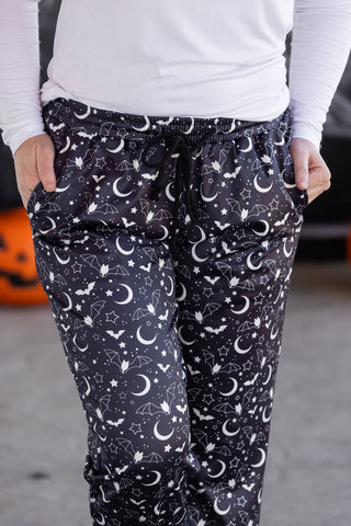 Lounge Pants - Midnight Bats FINAL SALE