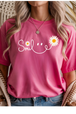 Heather Heliconia Gildan Tee