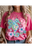 Heather Heliconia Gildan Tee