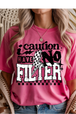 Heather Heliconia Gildan Tee