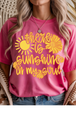 Heather Heliconia Gildan Tee
