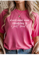 Heather Heliconia Gildan Tee