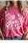 Heather Heliconia Gildan Tee
