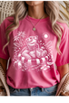 Heather Heliconia Gildan Tee