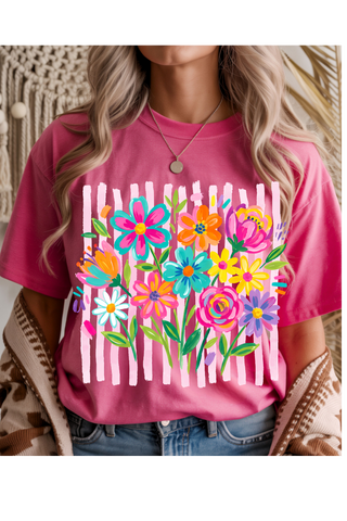 Summa Floral Graphic Tee