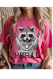 Heather Heliconia Gildan Tee
