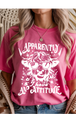 Heather Heliconia Gildan Tee