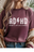 Heather Maroon Gildan Tee