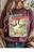 Heather Maroon Gildan Tee