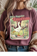 Heather Maroon Gildan Tee