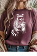 Heather Maroon Gildan Tee
