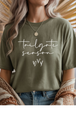Heather Military Green Gildan Tee