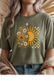 Heather Military Green Gildan Tee