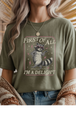 Heather Military Green Gildan Tee