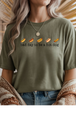 Heather Military Green Gildan Tee
