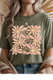 Heather Military Green Gildan Tee