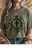 Heather Military Green Gildan Tee