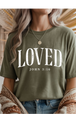 Heather Military Green Gildan Tee