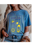 Heather Sapphire Gildan Tee