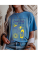 Heather Sapphire Gildan Tee