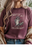Heather Maroon Gildan Tee