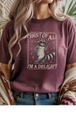Heather Maroon Gildan Tee
