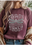 Heather Maroon Gildan Tee