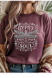 Heather Maroon Gildan Tee