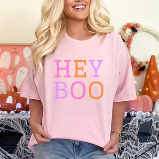 Hey BOO Graphic Tee in Three Colors