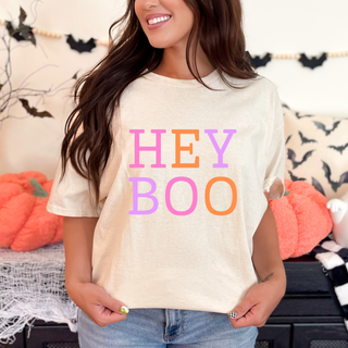 Hey BOO Graphic Tee in Three Colors