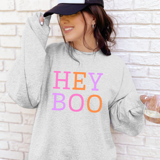 Hey Boo Sweatshirt in Two Colors