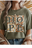 Heather Military Green Gildan Tee