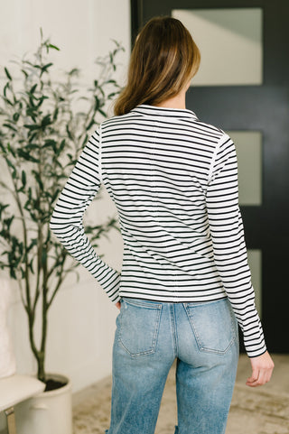 I Know What I Want Long Sleeve Henley Top