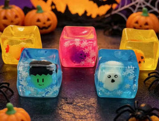 Halloween Glow-in-the-Dark Squishy Cube