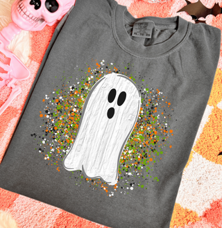 Ghost Splatter Graphic Tee
