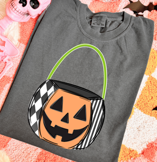 Halloween Bucket Graphic Tee - Boy