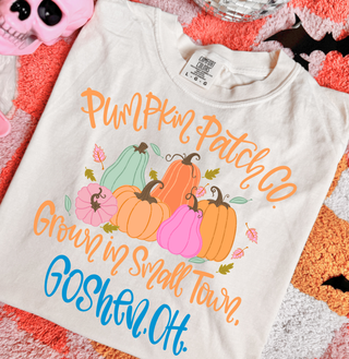 Pumpkin Patch Co Small Town Graphic Tee - Goshen, OH