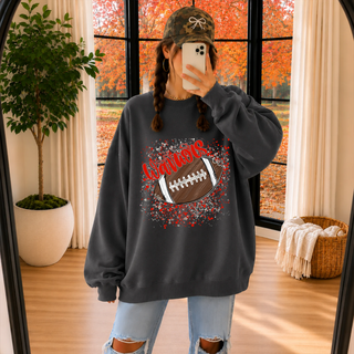 Warriors Splatter Football